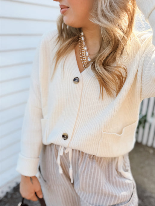 Trust The Process Sweater | Cream