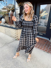 Load image into Gallery viewer, Picture Perfect Gingham Dress