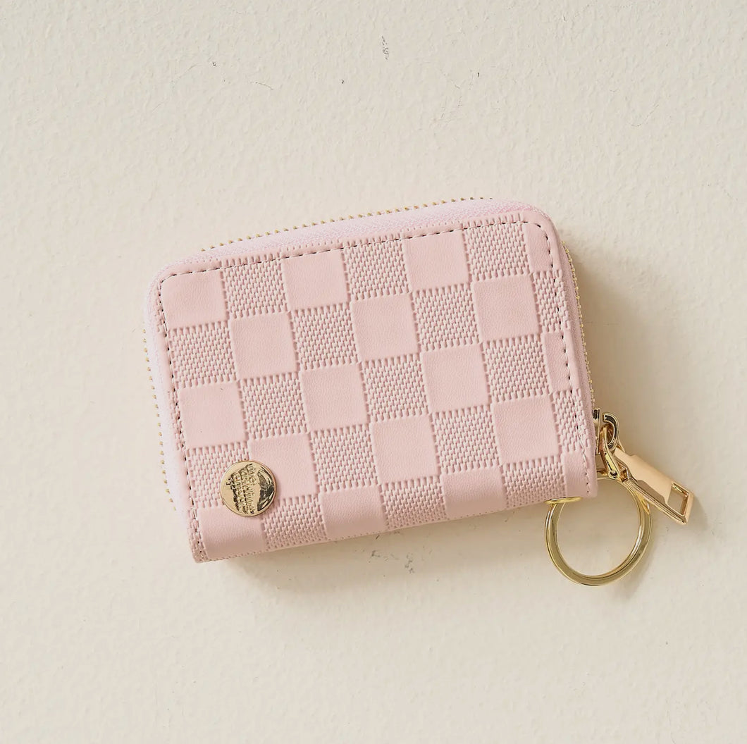 Zip around wallet | Blush Check