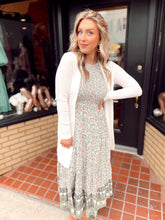 Load image into Gallery viewer, Headed south floral maxi in sage