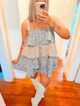 Load image into Gallery viewer, Leo Embroidered Overall Dress