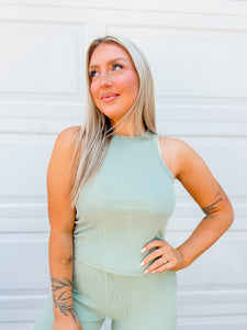 Urban Outing Tank - Sage