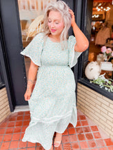 Load image into Gallery viewer, Daisy Mae Maxi Dress - Green