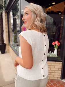 In The Details Sweater - Ivory