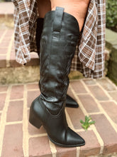 Load image into Gallery viewer, Samara Black Embroidered Boot