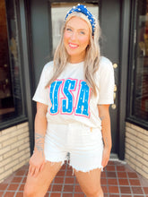 Load image into Gallery viewer, USA neon tee