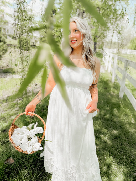 Sunset Boulevard Maxi | White