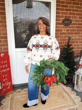 Load image into Gallery viewer, Perfect Poinsettia Sweater