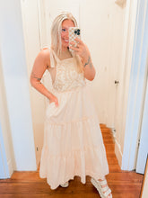 Load image into Gallery viewer, Wanderland Apron Dress | Cream