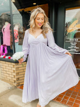 Load image into Gallery viewer, Fields of Lavender Lace Maxi