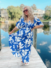 Load image into Gallery viewer, Charleston Stroll Dress - Blue