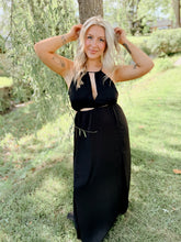 Load image into Gallery viewer, Little Bit Hippie Maxi | Black