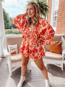 The Brinley Floral Romper