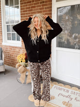 Load image into Gallery viewer, Step It Up Lace Leopard Pants
