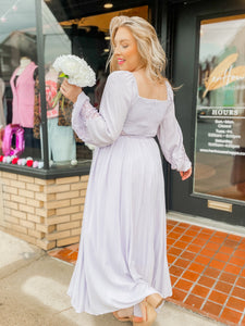 Fields of Lavender Lace Maxi