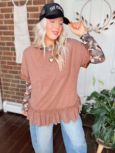 See Right Through Me Mesh Top