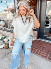 Load image into Gallery viewer, Miranda Suede Studded Dolman | Stone