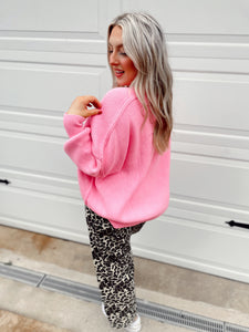 East Avenue Sweater - Pink