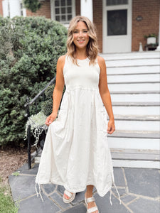From Two Worlds Dress | Ecru