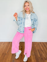 Load image into Gallery viewer, Perfect Bow Hem Pants | Pink