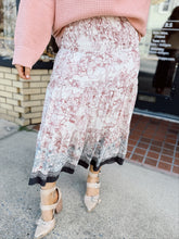 Load image into Gallery viewer, Gabrielle Floral Dress | Charcoal