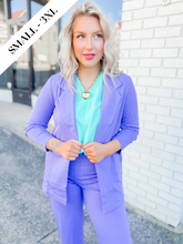 Load image into Gallery viewer, Back Again Blazer | Violet