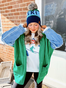 Après Ski Club Sweatshirt | White