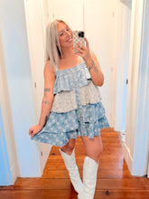 Load image into Gallery viewer, Leo Embroidered Overall Dress