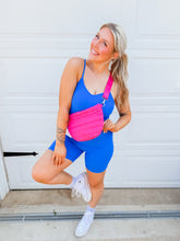 Load image into Gallery viewer, Alex Puffer Belt Bag | Hot Pink