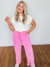 Load image into Gallery viewer, Perfect Bow Hem Pants | Pink