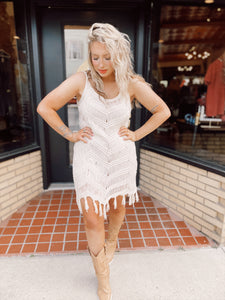 Bahama Bound Crochet Dress