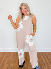 Load image into Gallery viewer, Flower Power Jumpsuit | Clay