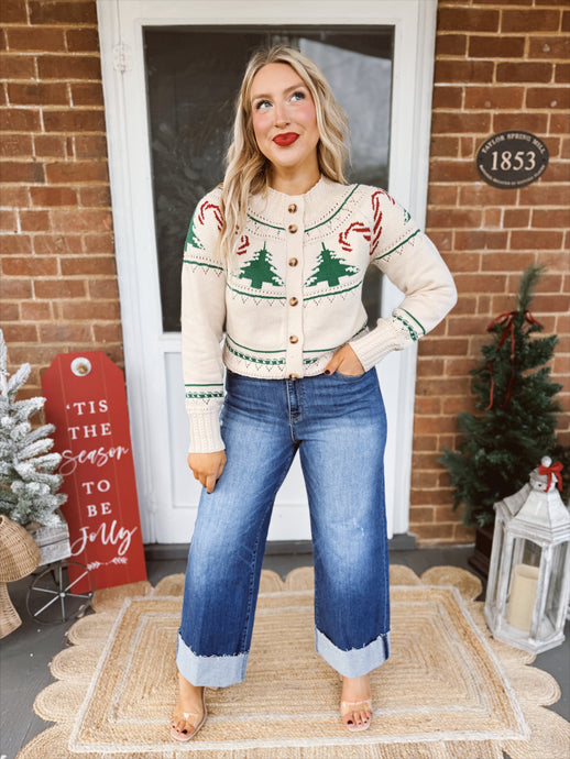 Christmas Cabin Cardigan