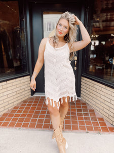 Bahama Bound Crochet Dress