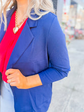 Load image into Gallery viewer, Back Again Blazer | Navy