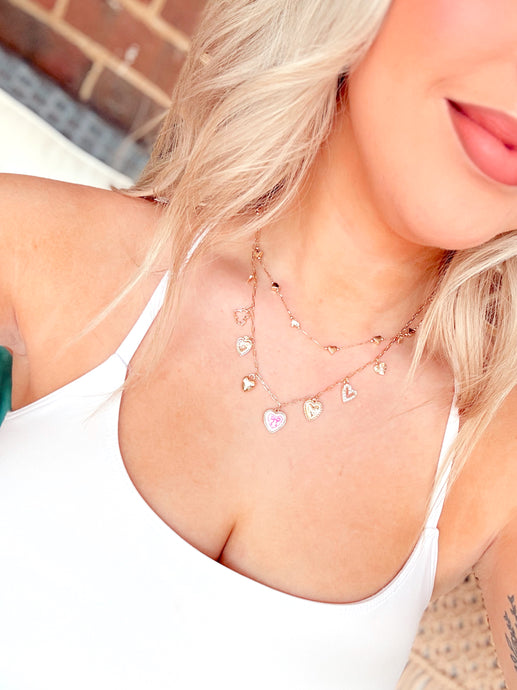 Heart Mania Charm Necklace