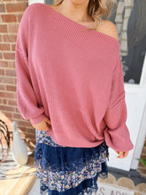 Load image into Gallery viewer, Stop &amp; Stare Sweater | Blush