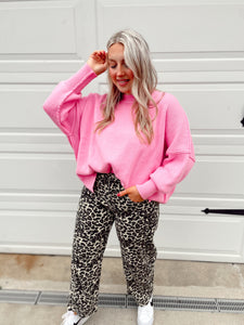 East Avenue Sweater - Pink