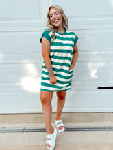 Load image into Gallery viewer, Casual Chic Dress - Green