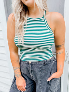 Catch a Vibe Tank | Green