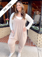 Load image into Gallery viewer, Curvy - Best Foot Forward Jumper - Taupe