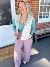 Load image into Gallery viewer, Flutters of Florals Puffer Vest