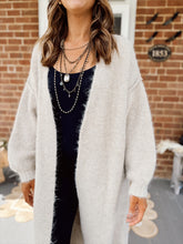 Load image into Gallery viewer, POL Sipping Chai Cardigan | Oatmeal