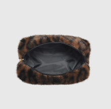 Load image into Gallery viewer, Leopard Luxe Cosmetic Pouch