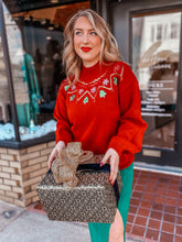 Load image into Gallery viewer, Home For The Holidays Sweater