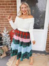 Load image into Gallery viewer, Off The Shoulder Details Sweater | Cream