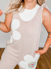 Load image into Gallery viewer, Flower Power Jumpsuit | Clay