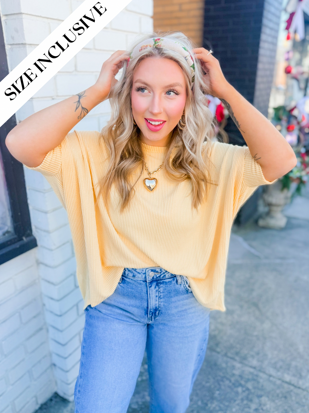 Brandy 2.0 Top | Yellow