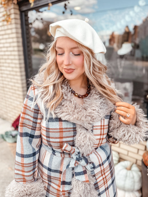 Henhouse in Paris Beret | Ivory