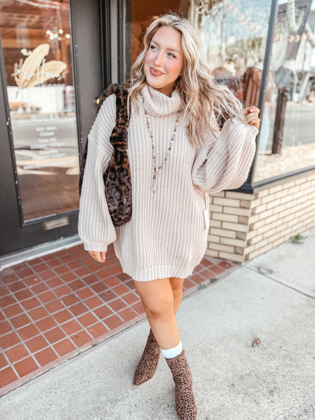 Charmed Sweater Dress